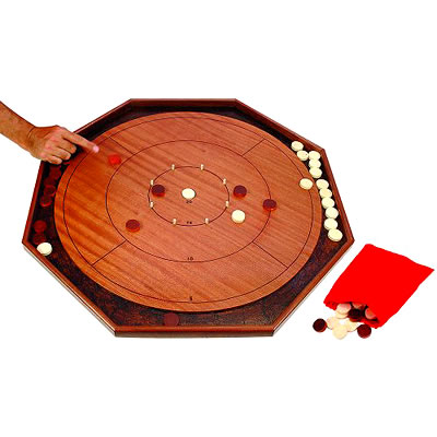 Jaques Crokinole Board Game 70cm Grand Crokinole