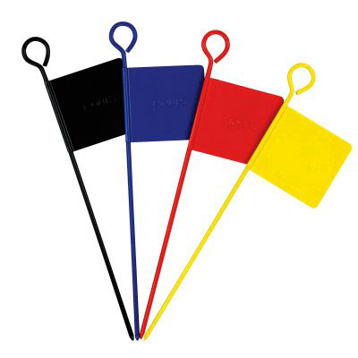 Croquet Metal Garden Flags (Metal Garden Flags - 74418)