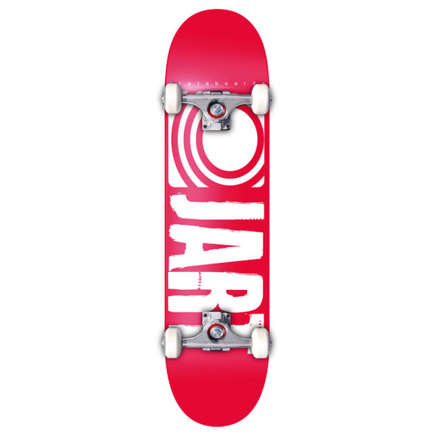 Jart Basic Red Complete Skateboard - 8 inch