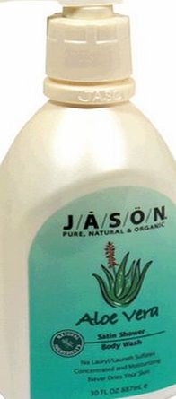 Jason Natural Products Aloe Vera Satin Shower Body Wash 887 ml