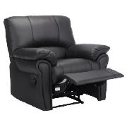 Recliner Armchair, Black