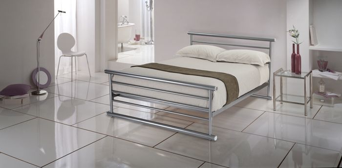 Galaxy Bedstead 4ft Small Double Metal Bed