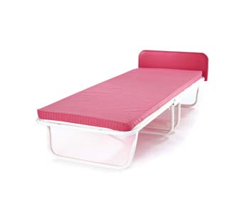 Mates Folding Guest Bed in Pink