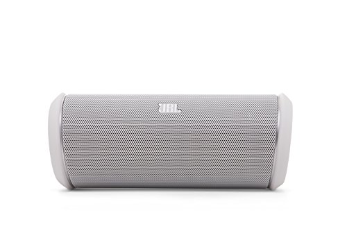Flip 2 Bluetooth NFC Portable Stereo Speaker with Bass Port and Microphone - White