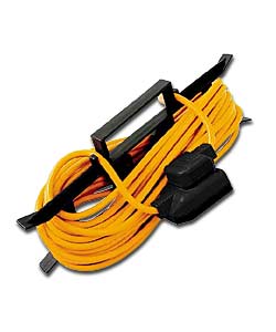 JCB 25M Heavy Duty Extension Lead with Cable Tidy