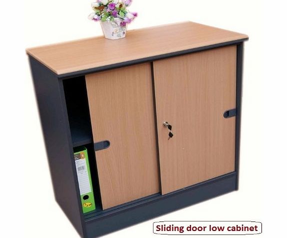 JDK Concept Office cupboard / Home storage cabinet with shelves amp; Door -BEECH- Ideal for Home office