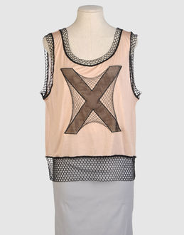 JEAN PAUL GAULTIER MAILLE FEMME TOPWEAR Sleeveless t-shirts WOMEN on YOOX.COM