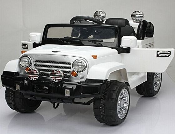 Jeep KIDS RIDE ON TOY WRANGLER JEEP ELECTRIC 12V BATTERY REMOTE CONTROL CAR-
