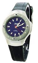 Jeep Ladies Blue Face Watch With Black Strap