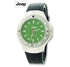 Jeep MENS WATCH WITH GREEN FACE