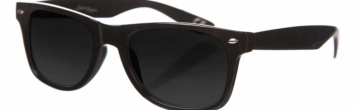 Jeepers Peepers Retro Black Fred Wayfarer Sunglasses from
