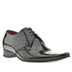 Male Square Punch Gibson Leather Upper Jeffery West in Black, Burgundy
