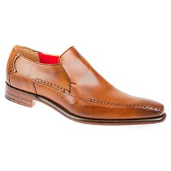 Male JEFF3509SS Leather Upper Leather Lining in Mahogany