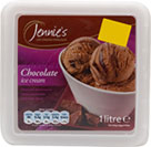 Jennies Chocolate Ice Cream (1L) Cheapest in