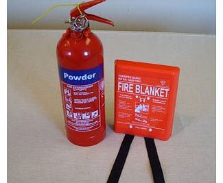 Jewel Saffire 1kg Powder Fire Extinguisher 5A 34B Boat Safety Approved