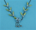 Jewellery Flower and Leaf Necklace