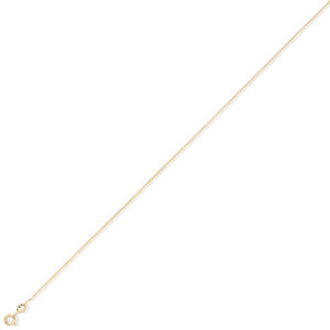 9ct Box Chain 22in/55cm