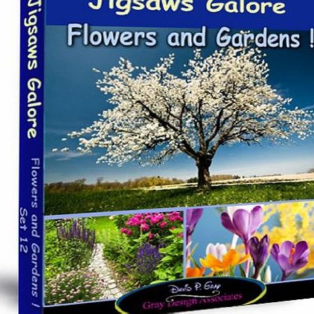 Jigsaws Galore! Jigsaws Galore Flowers and Gardens Set 12