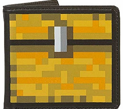 Minecraft Chest Leather Wallet