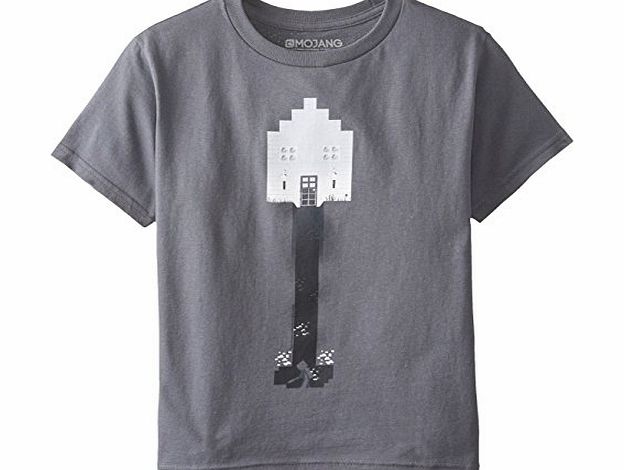 Jinx Mojang Minecraft Minecraft Grey Shovel Mine Craft Brand New Christmas 2015 Range Youth T-Shirt (Age 9-10 (M))