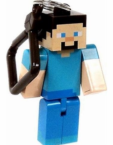 Official Minecraft Exclusive STEVE Toy Action Figure Hanger