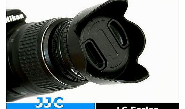 JJC 52mm Reversible Screw-in Lens Hood for selected Canon, Fujifilm, Leica, Nikon, Olympus, Panasonic, Pentax, Samsung, Sigma 