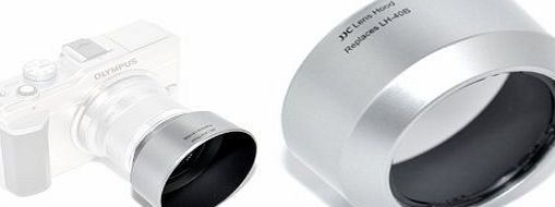 JJC LH-J40B Hood for Olympus M.Zuiko Digital 45 mm 1:1.8 Lens - Black
