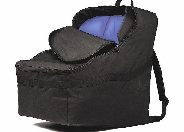 JL Childress Ultimate Car Seat Travel Bag for Newborn and Above (Black)