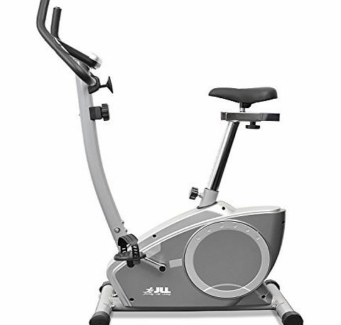 JLL Home Exercise Bike JF200, 2015 New Magnetic resistance exercise bike fitness Cardio workout with adjustable resistance, 5KG two ways fly wheel, console display with heart rate sensor and tablet holder