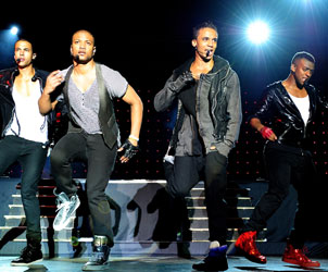 JLS / and Olly Murs