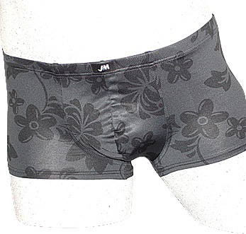 JM Underwear Skinz Black Flower