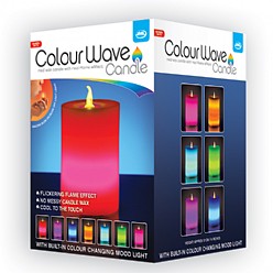 Colour Wave Candle