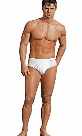 Jockey Modern Stretch Comfort Brief Underwear, White, size L