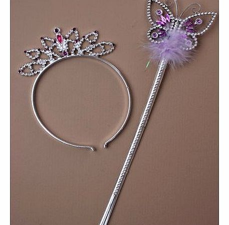 Fairy Wand and Tiara Set **Free UK Delivery**
