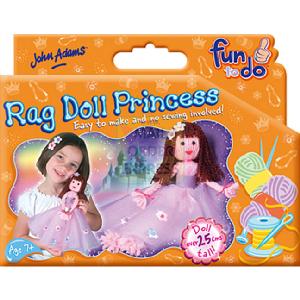 John Adams Fun To Do Rag Doll Princess