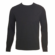 Black squares long sleeve t-shirt