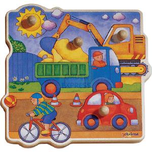Chelona Construction Playtray Puzzle