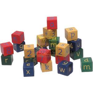 PINTOY Alphabet And Number Blocks