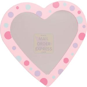 PINTOY Heart Shaped Mirror