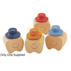 PINTOY Wooden Milk Tooth Holder