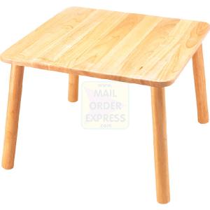 PINTOY Wooden Square Table