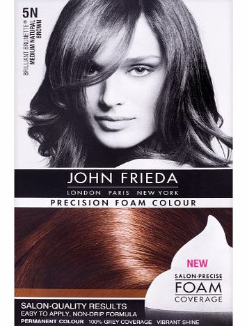 John Frieda Precision Colour Medium Natural Brown 5N
