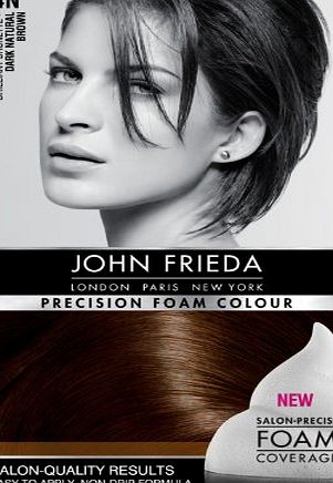 John Frieda Precision Foam Colour Number 4N, Dark Natural Brown