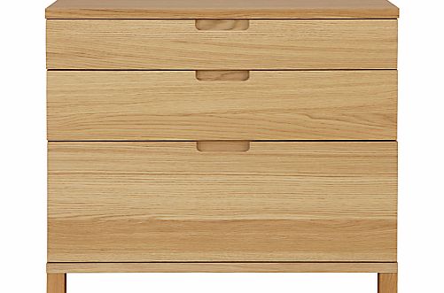 Abacus 3-Drawer Wide Filing Chest