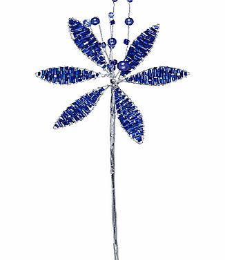 John Lewis Beaded Flower Accessory, 16cm