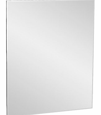 John Lewis Bevelled Edge Bathroom Mirror, Small, 45 x 30cm