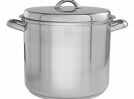 John Lewis Classic II Stockpot, 26cm, 11L
