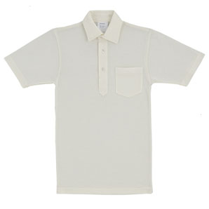 John Lewis Cricket Shirt- Cream- Chest 66-71cm/26-28