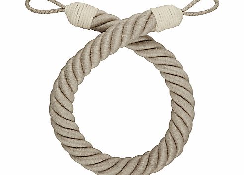 John Lewis Croft Collection Thick Rope Tieback,