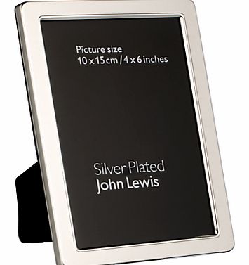 John Lewis Curve Silver Plated Photo Frames